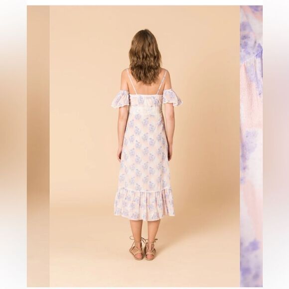 ATHENA PROCOPIOU Violet's Whisper Hippy silk Dress size 1/small - Picture 4 of 16